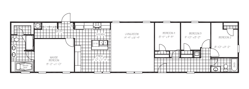 Cuatro Floorplan